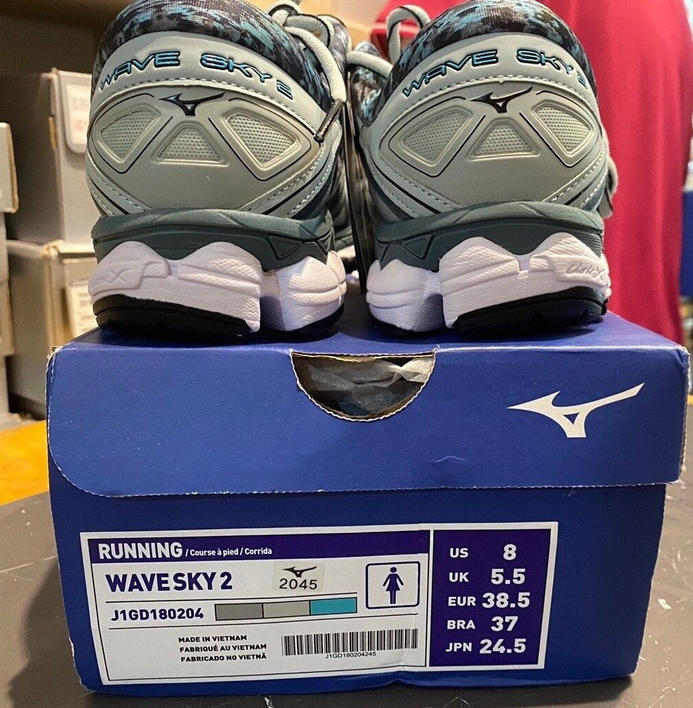 Mizuno WAVE SKY 2 Women's Running Shoes Marathon Sport [US:8
