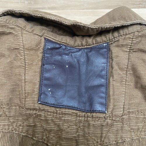 Brave Soul Western Shirt Mens Large Brown Corduroy Button Up Long Sleeve Cowboy - Picture 10 of 10