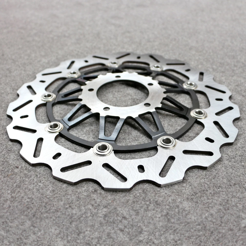 Rotor de disco de freno delantero apto para Ducati 797 821 1100 EVO 1200 848 939 950 1260 V2S Foto 3 de 3