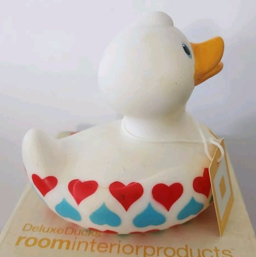 Deluxe Ducks 2002 Hearts NYC Love A Duck Room Interior Products Rubber Vinyl - Picture 3 of 5