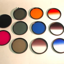 Lots of Filters 49mm-52mm. FX, Colors, Hoya, Spiratone, CPL, More Just Added