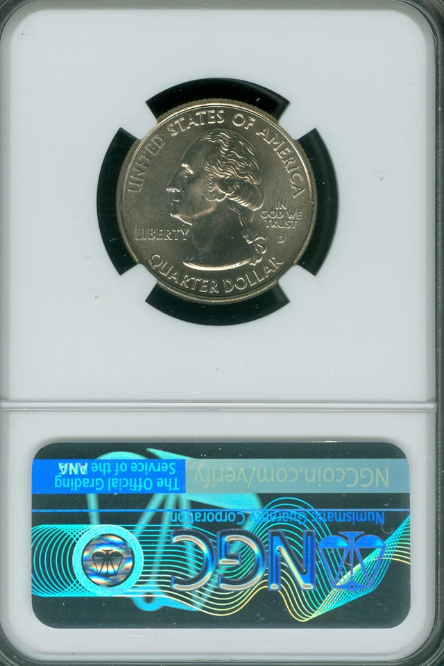 2007 D IDAHO QUARTER NGC MS66 - Image 2 of 2