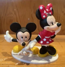Mickey & Minnie PVC Decopac Older Figure Disney DecoPac Figurine
