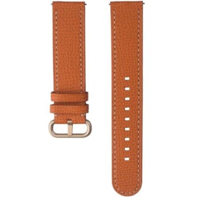 Strap Studio Leder Band für Samsung Galaxy Watch 3 40mm - Hellbraun Braune