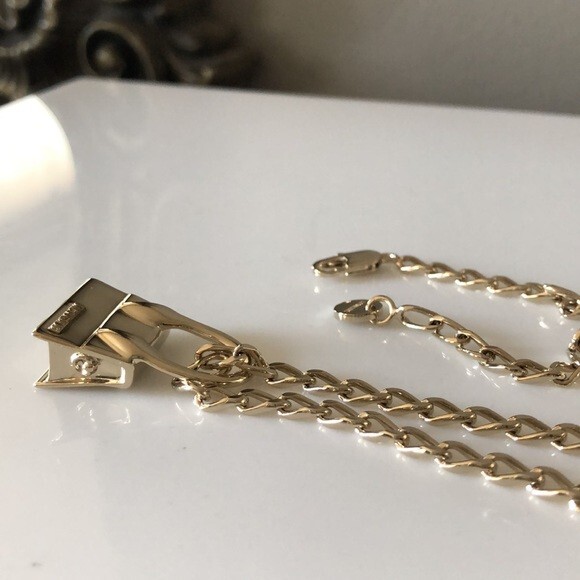 JACQUEMUS Pale Gold Le Collier Chiquito Necklace | eBay