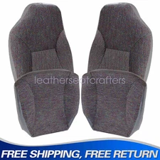 Fit For 1998-2002 Dodge Ram 1500 2500 Driver & Passenger Fabric Cloth Seat Cover