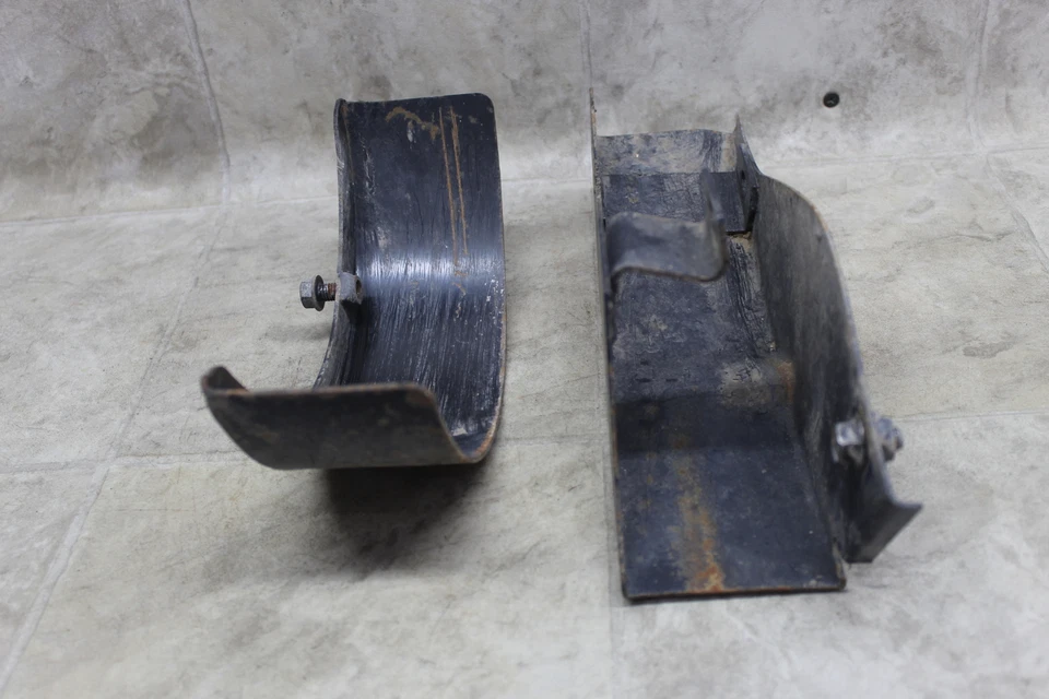 01-03 Polaris Scrambler 50 90 freio traseiro tambor drive corrente protetor tampa protetor - Imagem 4 de 4