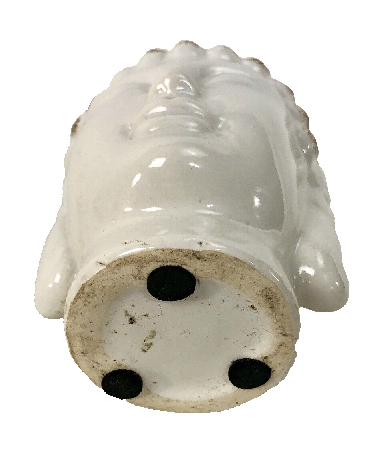 Buddha Head Candle Holder Luminary 5&rdquo; White Votive Holder Alter Decor Totem Icon
