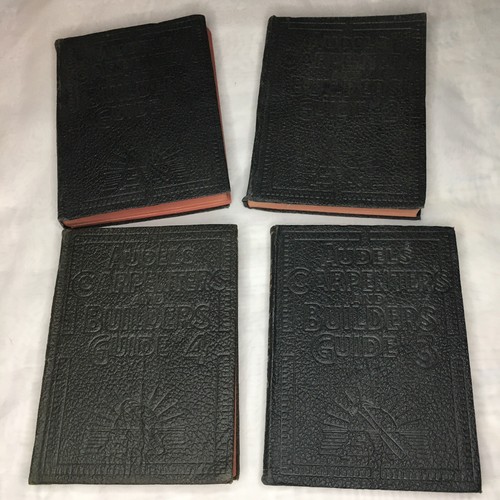 Vintage Audels Carpenters and Builders Guide Books Volumes 1-4 - Picture 2 of 5