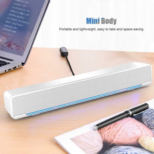Speaker Soundbar Stereo Subwoofer Home Theater Sound Box for TV/PC/Smart Phone - Picture 15 of 20