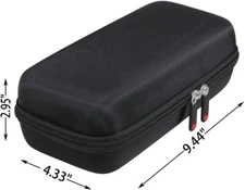 Hard Shell Travel Carry Case Protective Electronic Accessory 9.3 x 4.3 x 2.8"