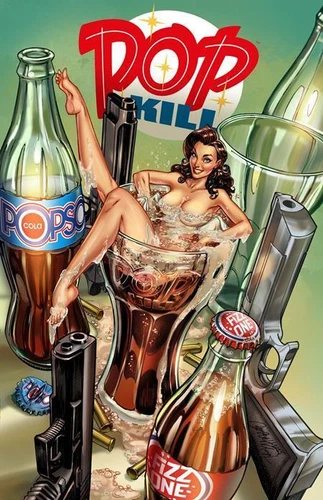 POP KILL #4 (OF 4) CVR C J SCOTT CAMPBELL EXPLICIT VAR (MR) MAD CAVE STUDIOS