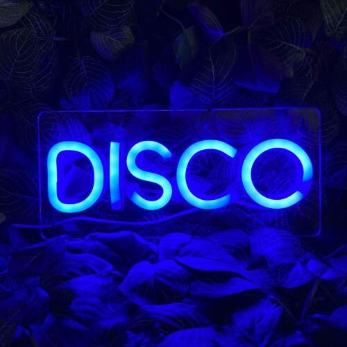 Neon LED Licht DISCO Schriftzug Schild Wand Deko Lampe Disko Party Beleuchtung - Bild 1 von 103