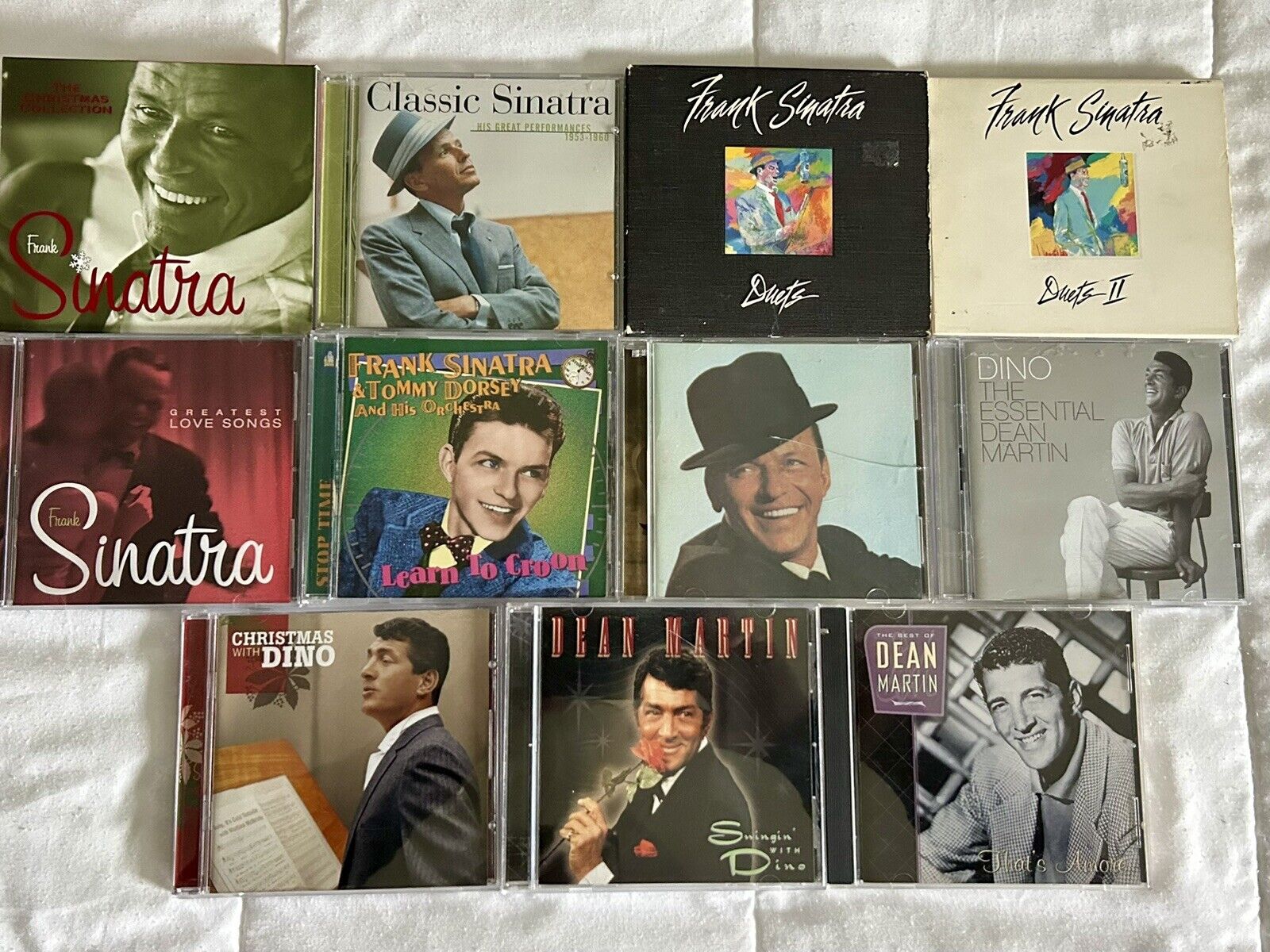 11 CD Lot Frank Sinatra and Dean Martin as Pictured