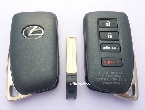 OEM 2013-2020 LEXUS ES GS smart keyless entry remote key fob HYQ14FBA "G"