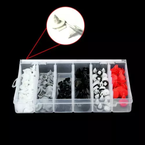 Wheel Arch Trim BMW Mini Cooper R50 R52 R56 R53 Car Bumper Door Clips 123Pcs - Imagen 12 de 12