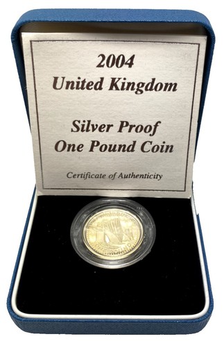 2004 Monaco Proof Set in the Official Collector's Box With