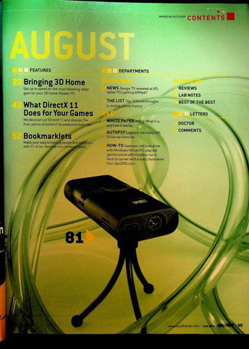 Maximum PC Magazine August 2010 Computers Mobile Phones Technology - Picture 2 of 2