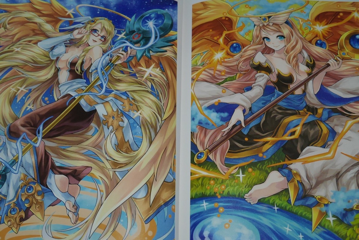 JAPAN Puzzle & Dragons TCG (Trading Card Game) Illustrations (Art