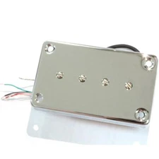 Artec Bass Guitar Pickup Custom Hot 4 String Sidewinder Bass Pickup Chrome(30k)