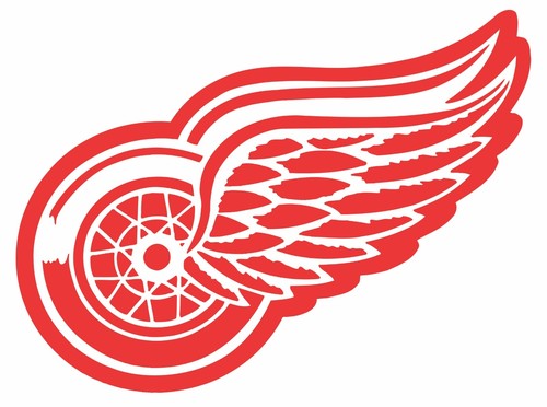 Detroit Red Wings Logo Wall Decal NHL Hockey Decor Sport Vinyl Art Mural Sticker - 第 2/2 張圖片