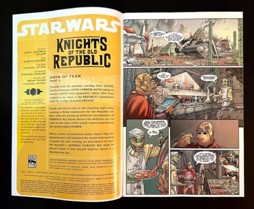 Star Wars Knights of the Old Republic #15 Hi-Grade Rare Newsstand Variant 2007 - Picture 3 of 3