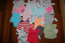 NWT Girls NB NEWBORN  3m 3 MONTHS HUGE Spring Summer 19 Piece Lot NB 3m