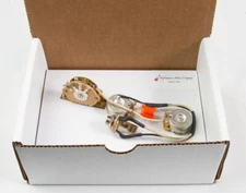 Precision Made Modern Telecaster Wiring Harness-CTS, Switchcraft, Oak/Grigsby