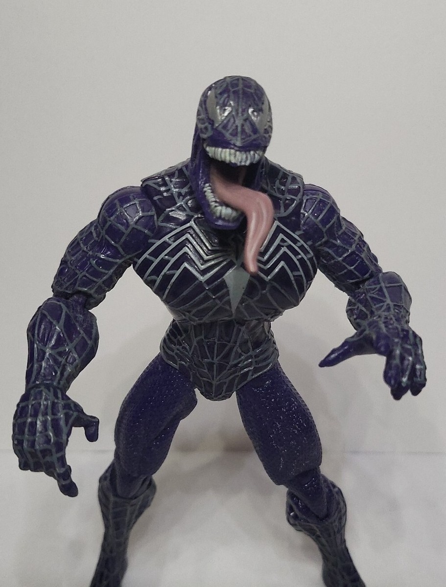 2006 HASBRO Marvel Legends Venom Spider-Man 3 Purple Action Figure