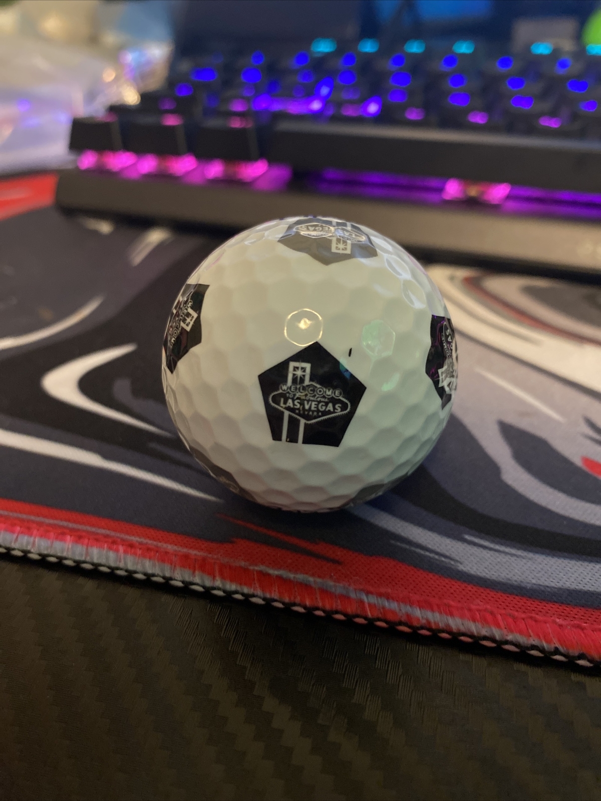 (1) Callaway Truvis Golf Ball Las Vegas Gray And Black RARE eBay