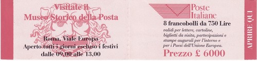 ITALIEN REPUBLIK 1995 IST. ENTE POSTE ITALIANE 2^ in Libr. Nr.17 postfrisch** - Bild 2 von 3