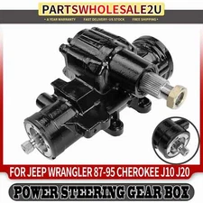 Power Steering Gear Box for Jeep Cherokee 1980-1983 Wrangler 87-95 J10 80-88 4WD