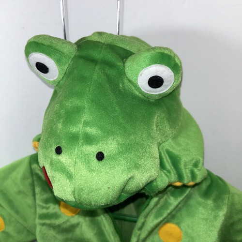 Second Step Costume Size 12 Months Green Frog Hooded unisex ADORABLE - Picture 3 of 11