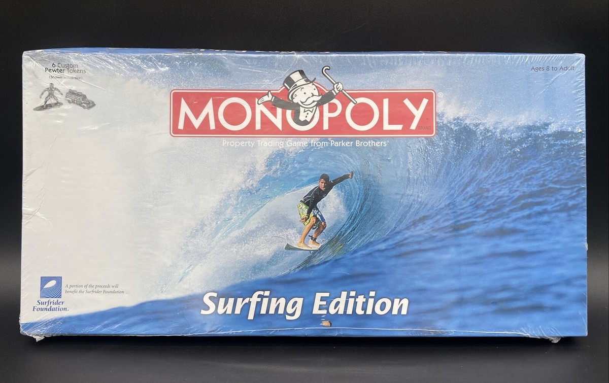 【海外限定品】モノポリー｜MONOPOLY Surfing Editions Monopoly Surfing Edition Game NEW Sealed Vintage RARE