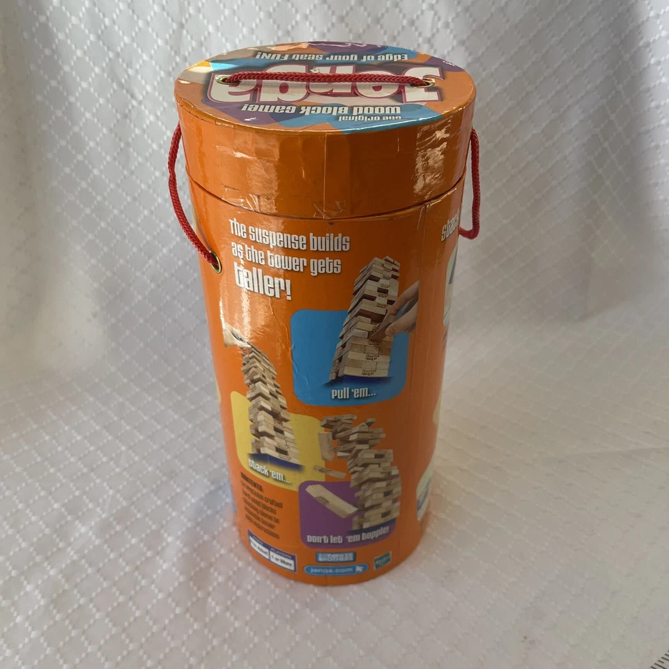 JENGA Wood Block Game 2006 Parker Brothers Pre-Owned Ages 6 to Adult - Image 3 of 4