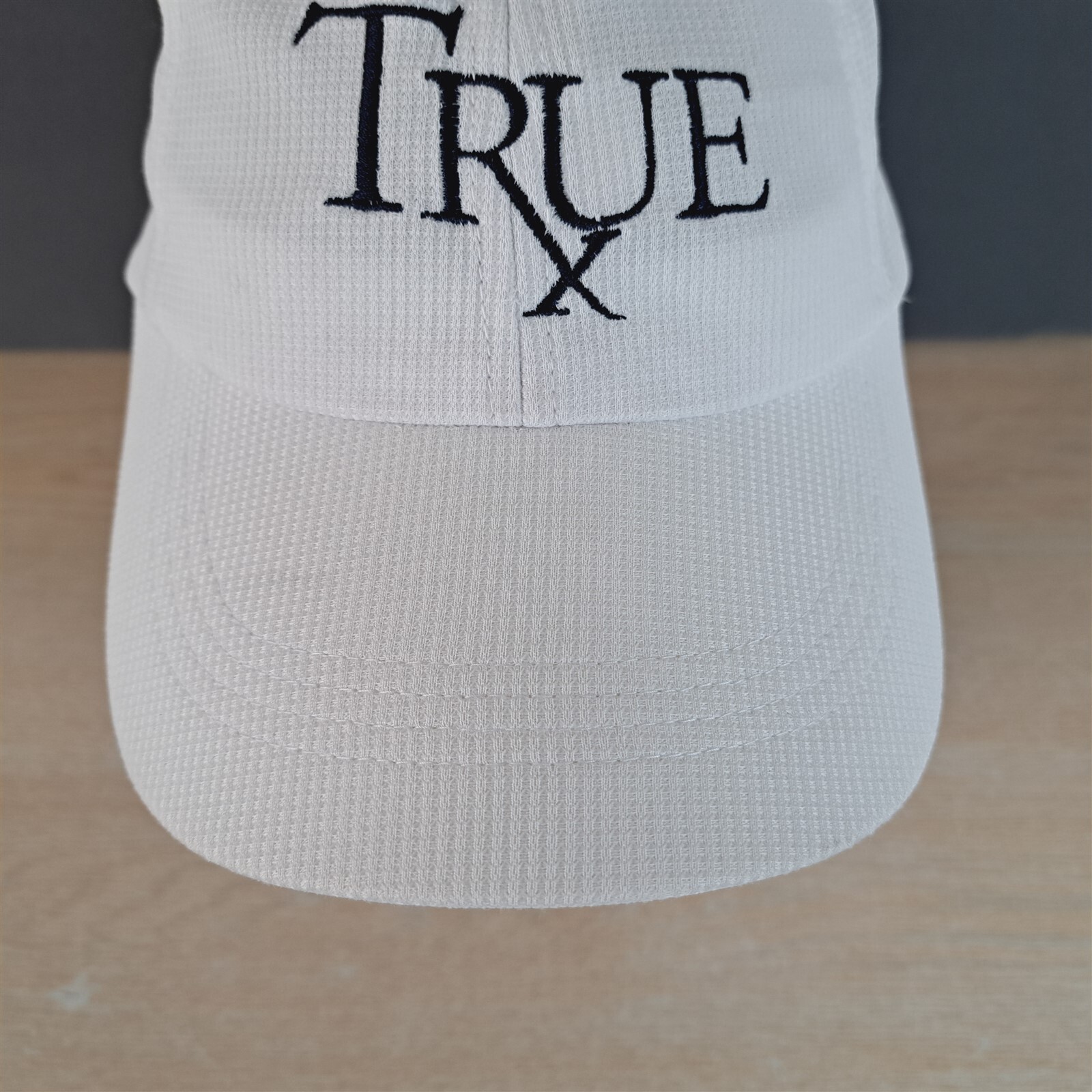 TRUE RX ADJUSTABLE STRAPBACK BASEBALL HAT/CAP WHI… - image 8