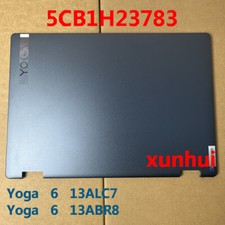 New For Yoga 6 13ALC7 82UD 6 13ABR8 83B2 Lcd Rear Back Cover AL Blue 5CB1H23783