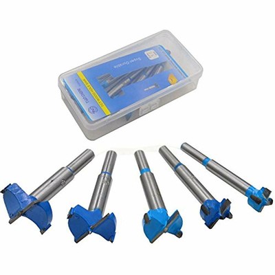 5Pcs Professional Forstner Drill Bit Set Woodworking Hole 