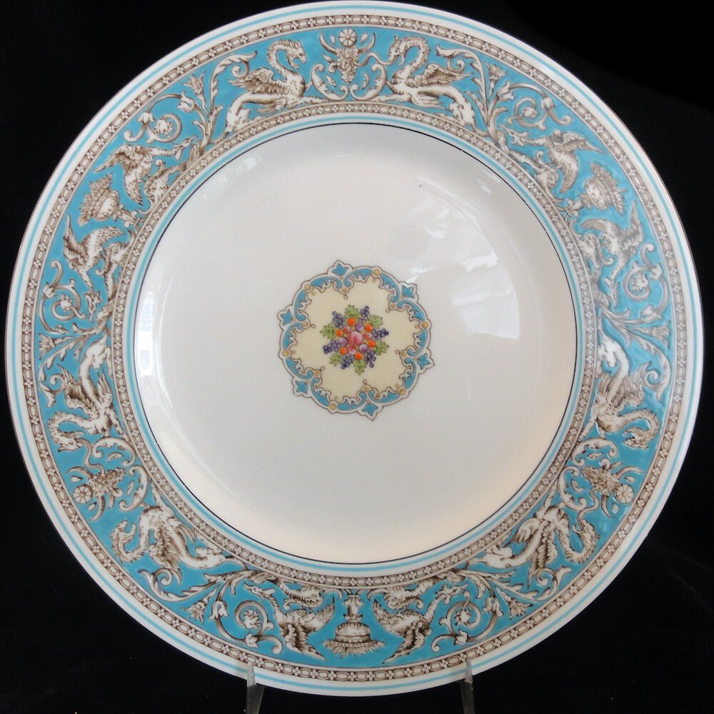 FLORENTINE TURQUOISE by Wedgwood Friuit Centre Dinner Plate 10.75