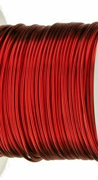 Alambre magnético, cobre esmaltado calibre 24 carrete 4 oz (198 pies) diámetro 0,020 Foto 2 de 4