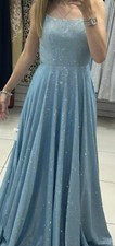 prom dress size baby blue size xs