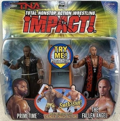TNA Wrestling Elix Skipper & Christopher Daniels Used  WWE, IMPACT, Marvel Toys