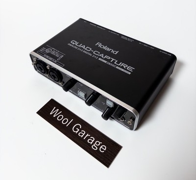Roland UA-55 QUAD-CAPTURE USB Audio Interface Tested Good