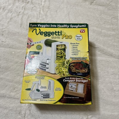NEW Veggetti Pro Vegetable Spiralizer Low Carb Keto Diet Appliance