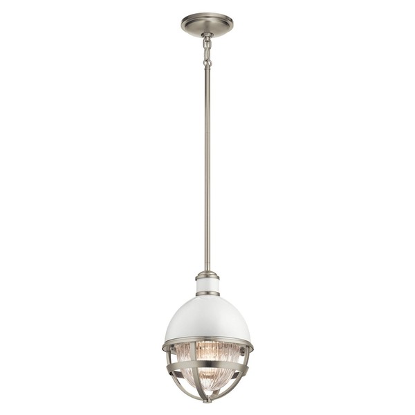 Pendelleuchte Esstisch Verstellbar Metall Glas Ø 20,4 Cm E27 HäNgelampe KüChe-image