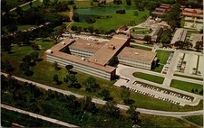 Postcard James Franklin Bell Hall US Army Command - Fort Leavenworth Kansas 1959