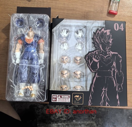 OC Toys 004 Vegetto 3.0 Base Black Hair Form 1/12 Action Figure Collectible - Picture 2 of 4