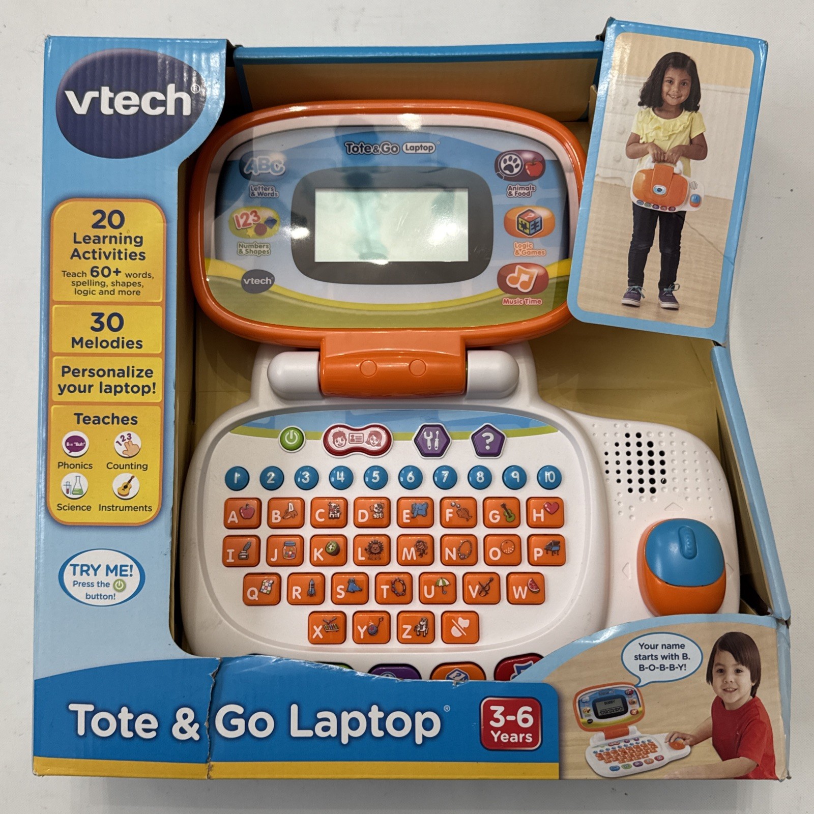VTech, Tote & Go Laptop, Please Read Details