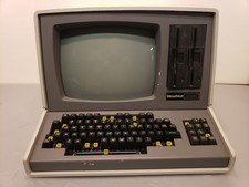 Vintage Heathkit H89 Personal Computer Dual Floppy Powers On Missing Keys