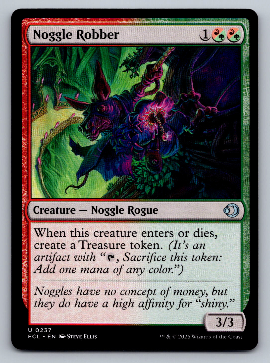Noggle Robber U 0237 Lorwyn Eclipsed Regular